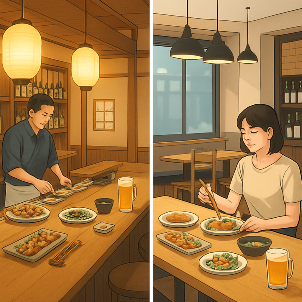 대구주점 이자카야 스타일 비교 이미지