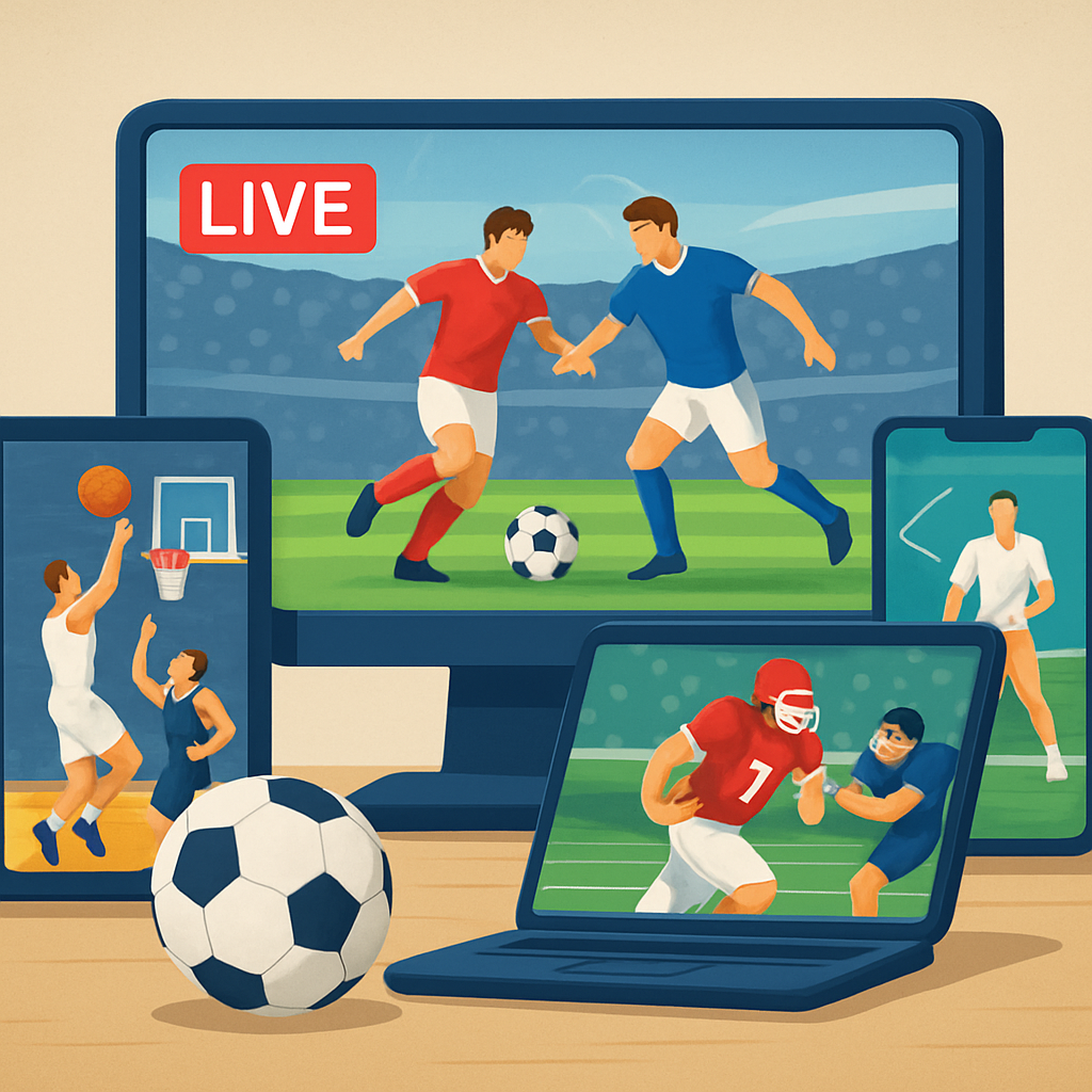 해외 스포츠 중계 사이트 비교 이미지