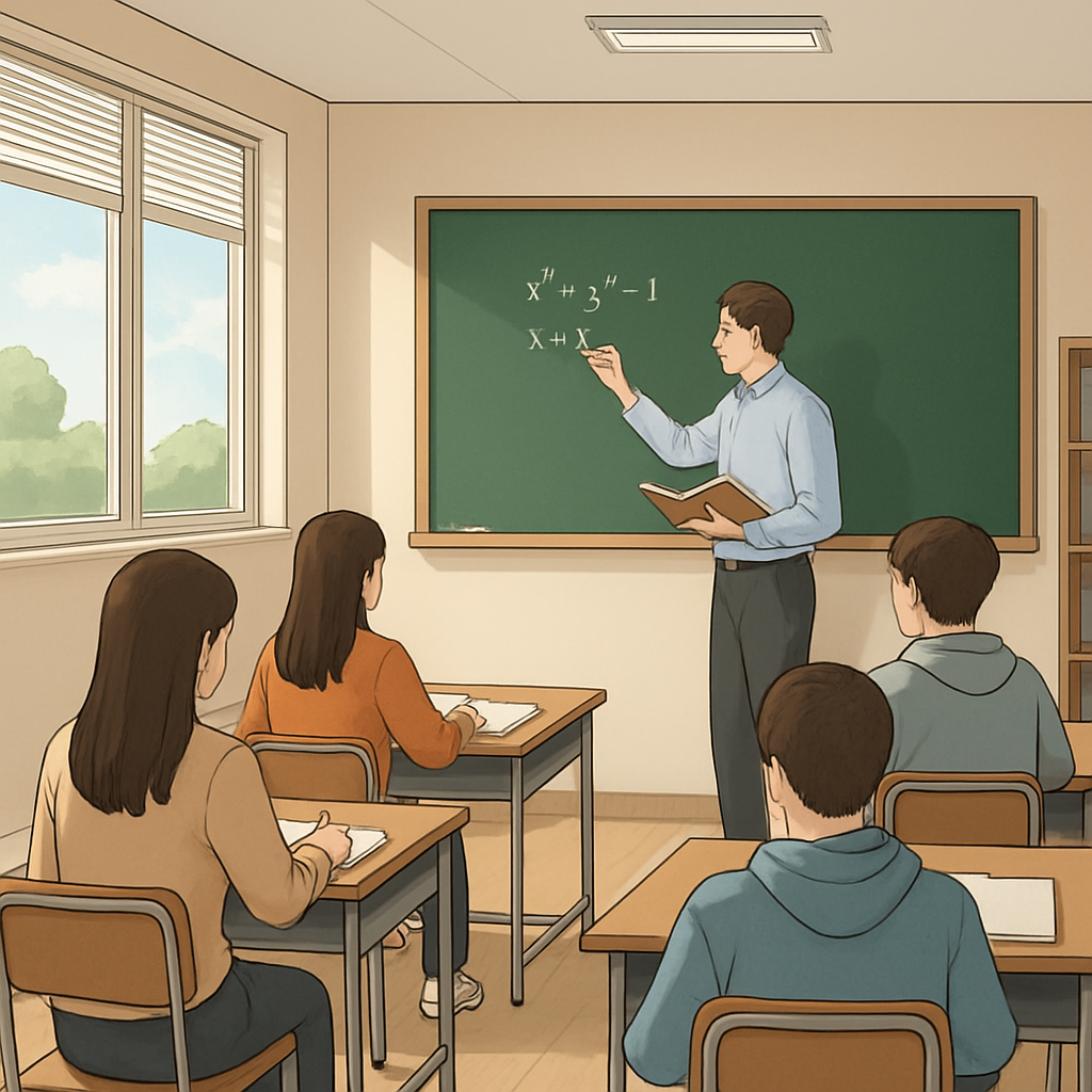 수능 대비 학원 이미지