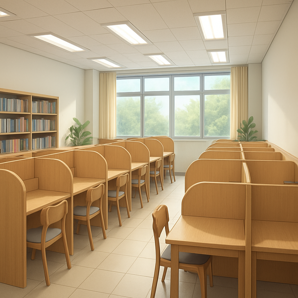 시설 관리 독서실 이미지