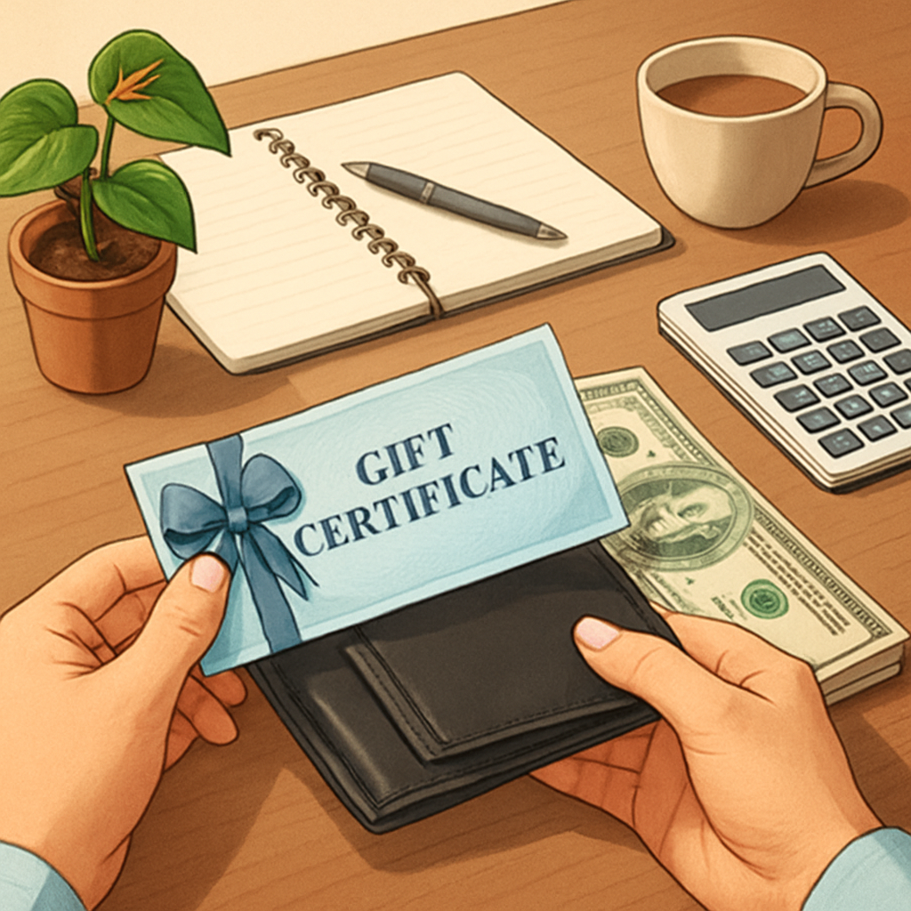 합법적으로 하는 상품권 현금화 방법 이미지