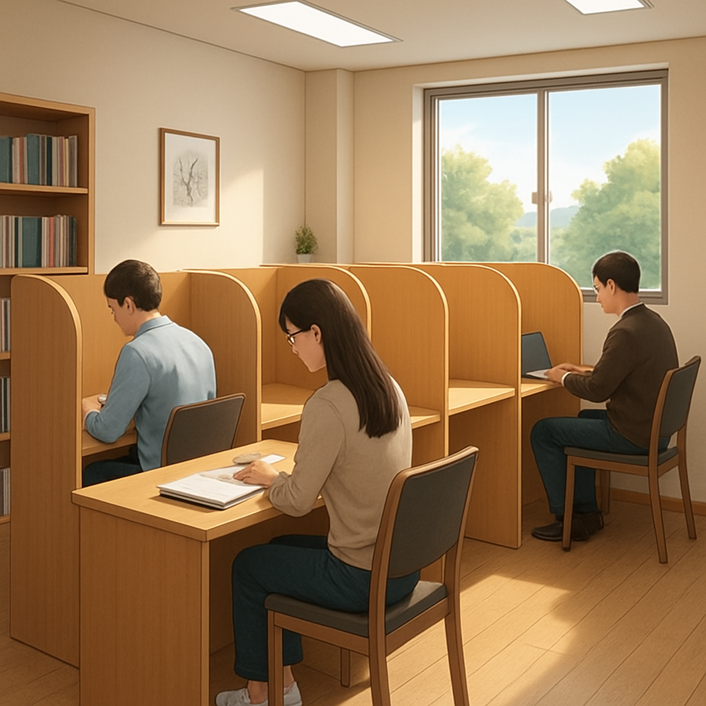 프리미엄 관리형 독서실 특징과 혜택 이미지