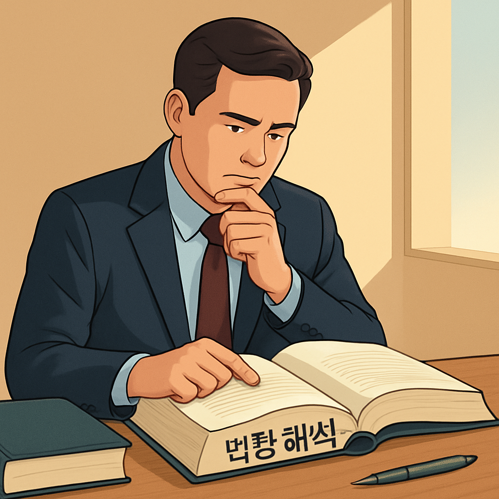 법령 해석 이미지