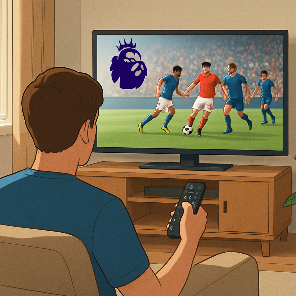 프리미어리그 시청 방법 이미지