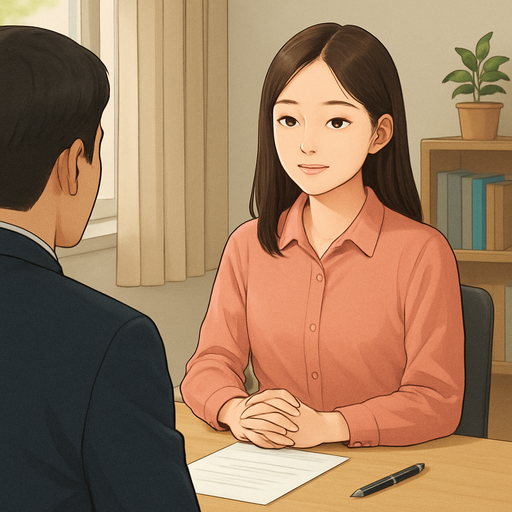 룸알바 면접 이미지