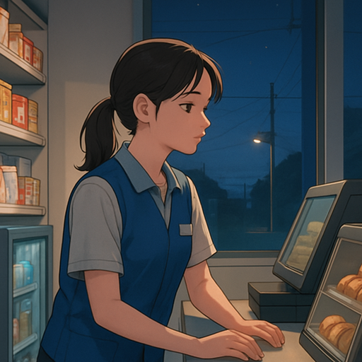 새벽 알바 이미지